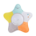 Starfish LED Rotating Star Projector Lighting Moon Starry Sky Children Baby Night Sleep Light Battery Emergency Projection Lamp