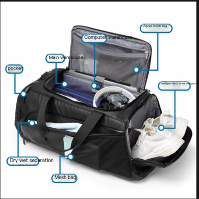 Travel & Gym Bag Water Proof